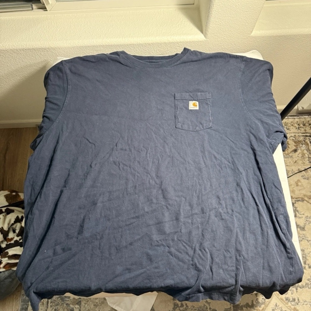 Carhartt Canvas Pants Carpenter Men’s 34X32 100% Cotton Workwear Brown Tan